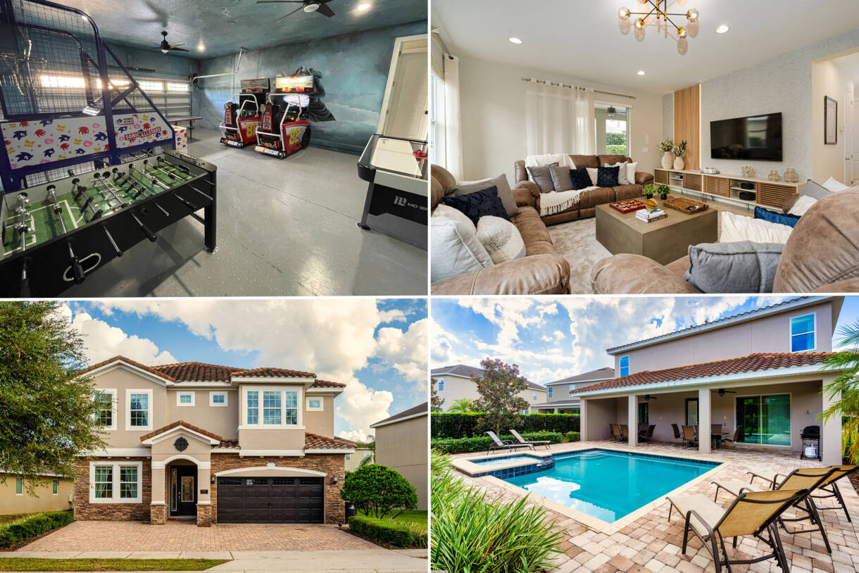 Encore Resort 11 Bedroom Home with Pool (2206) Aco Vacation Homes